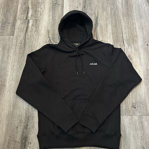 Bad Birdie Hoodie Mens Small Black Pullover Embroidered Golf Sweatshirt Casual